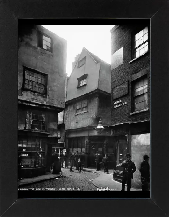 Gerahmter Druck : Viktorianisches London OP 15919 Gerahmter Druck : Viktorianisches London OP 15919