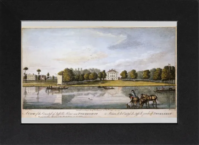 Gerahmter Druck : Grabung von Marble Hill House J900203 Gerahmter Druck : Grabung von Marble Hill House J900203