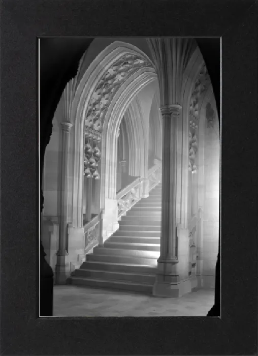 Gerahmter Druck : Die John Rylands-Bibliothek in Manchester Gerahmter Druck : Die John Rylands-Bibliothek in Manchester