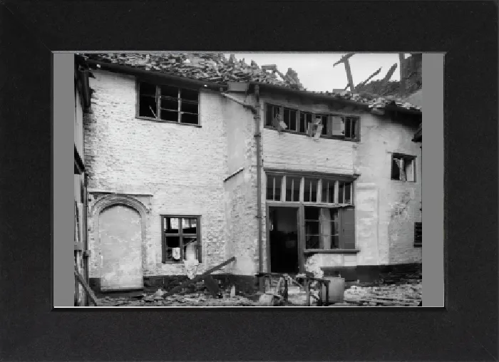 Gerahmter Druck : Die Große Halle von Norwich, 1942 a42_03738 Gerahmter Druck : Die Große Halle von Norwich, 1942 a42_03738