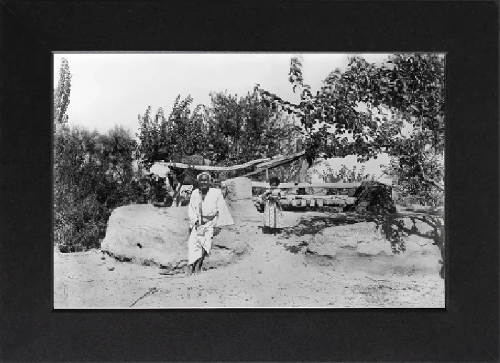 Gerahmter Druck : Wasserrad EGP_22663_024 Gerahmter Druck : Wasserrad EGP_22663_024