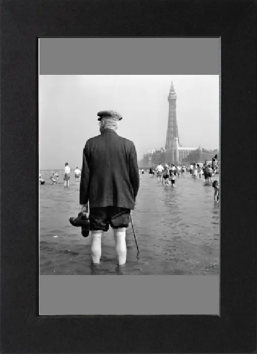 Gerahmter Druck : Die Stadt Blackpool hat die Postleitzahl 047928 Gerahmter Druck : Die Stadt Blackpool hat die Postleitzahl 047928