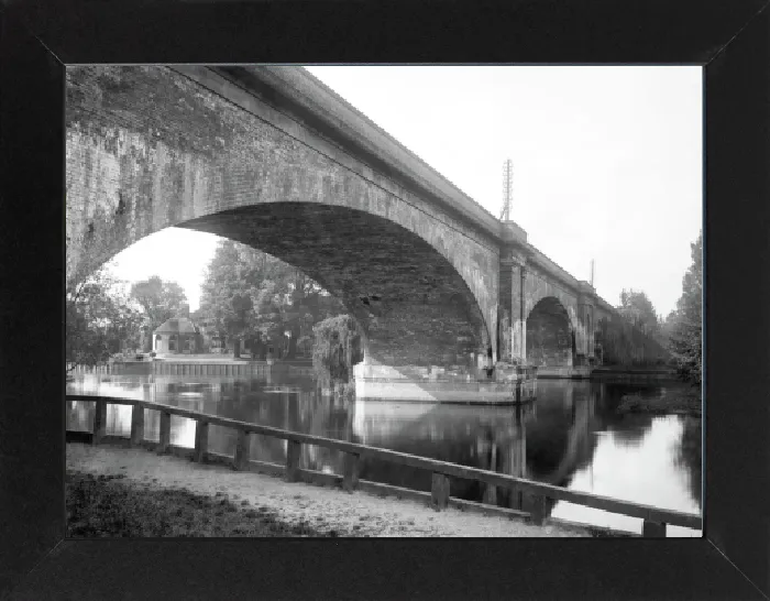Gerahmter Druck : Bergbrücke Maidenhead CC97_02735