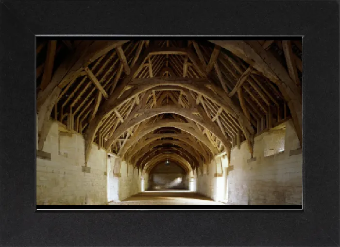 Gerahmter Druck : Tithe Barn von Bradford auf Avon, K 991328 Gerahmter Druck : Tithe Barn von Bradford auf Avon, K 991328