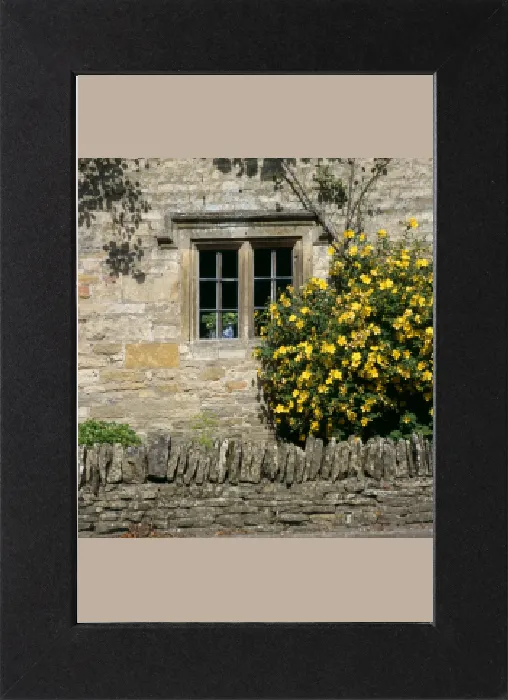 Gerahmter Druck : Kottenfenster K991559