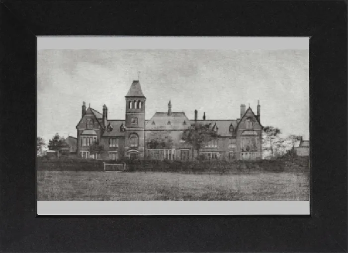 Gerahmter Druck : Das Waisenhaus Eden, Astley Bridge, Bolton