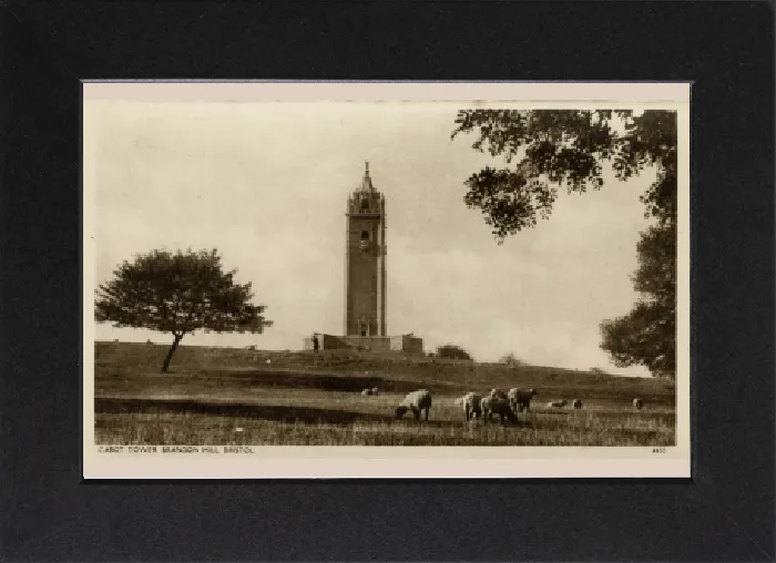 Gerahmter Druck : Bristol - Cabotturm, Brandon-Hill Gerahmter Druck : Bristol - Cabotturm, Brandon-Hill