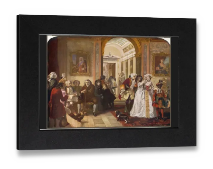 Gerahmter Druck : Dr Johnson aus Chesterfield Gerahmter Druck : Dr Johnson aus Chesterfield