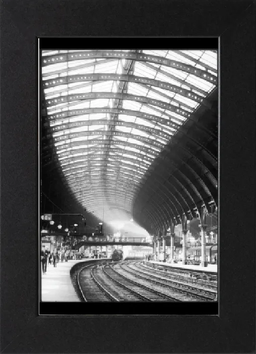 Gerahmter Druck : Bahnhof York Gerahmter Druck : Bahnhof York