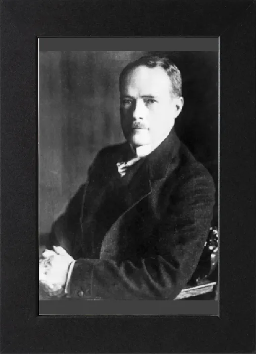 Gerahmter Druck : Gustav Krupp von Hohenzollern-Sigmaringen Gerahmter Druck : Gustav Krupp von Hohenzollern-Sigmaringen
