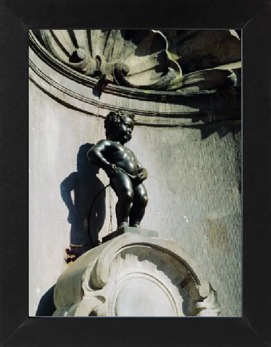 Gerahmter Druck : Mannen-Piss-Statue, Brüssel (Belgien) Gerahmter Druck : Mannen-Piss-Statue, Brüssel (Belgien)