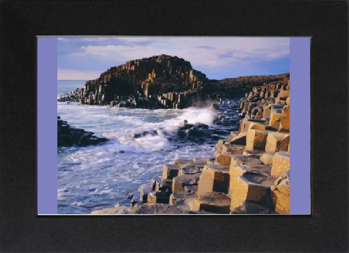 Gerahmter Druck : Der Giant's Causeway Gerahmter Druck : Der Giant's Causeway