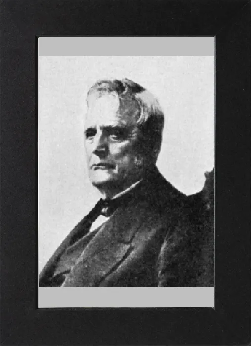 Gerahmter Druck : JOHNS DEERE (1804-1886). Amerikanischer Industrieller. Fotografiert im späten 19. Jahrhundert Gerahmter Druck : JOHNS DEERE (1804-1886). Amerikanischer Industrieller. Fotografiert im späten 19. Jahrhundert