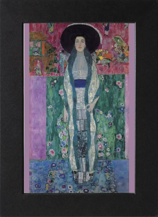 Gerahmter Druck : Porträt der Adele Bloch-Bauer II, 1912 Gerahmter Druck : Porträt der Adele Bloch-Bauer II, 1912