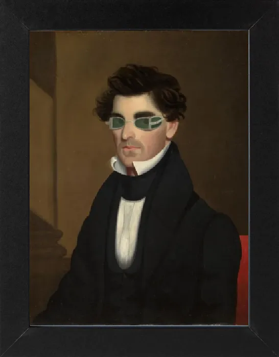 Gerahmter Druck : Nathaniel Olds, 1837. Ersteller: Jeptha Homer Wade (Amerikaner, 1811–1890) Gerahmter Druck : Nathaniel Olds, 1837. Ersteller: Jeptha Homer Wade (Amerikaner, 1811–1890)