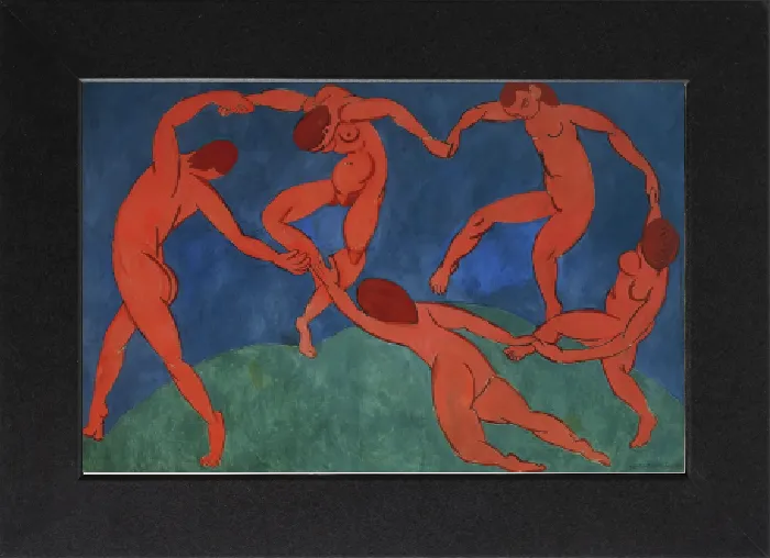 Gerahmter Druck : Tanz II, 1910. Künstler: Henri Matisse