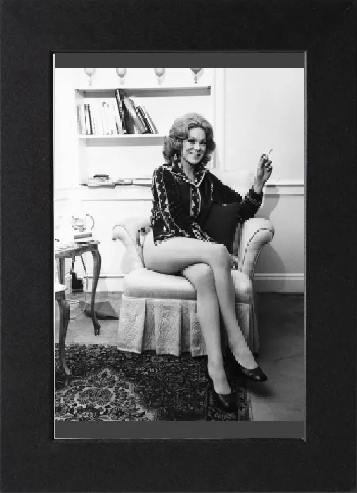 Gerahmter Druck : Rachael Roberts - Januar 1970 DBase MSI