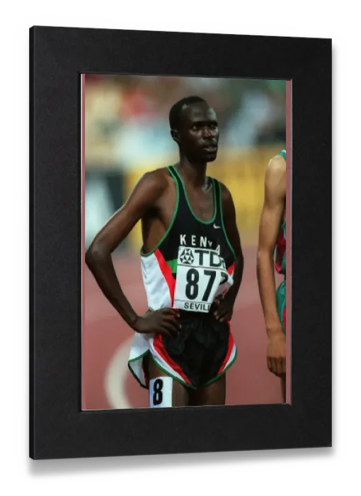 Gerahmter Druck : Laban Rotich