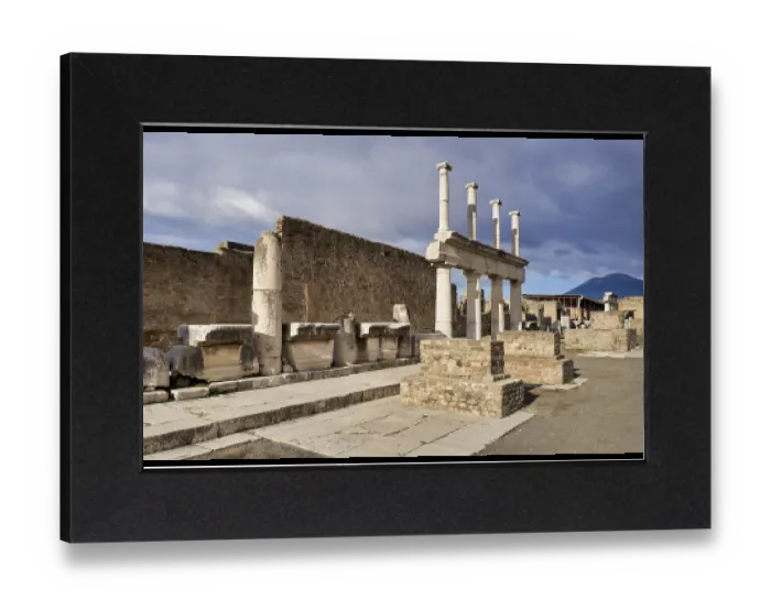 Gerahmter Druck : Naples Campania Italien. Pompeji war eine antike römische Stadt in der Nähe des modernen Neapel in der Region Kampanien in Italien. Gerahmter Druck : Naples Campania Italien. Pompeji war eine antike römische Stadt in der Nähe des modernen Neapel in der Region Kampanien in Italien.