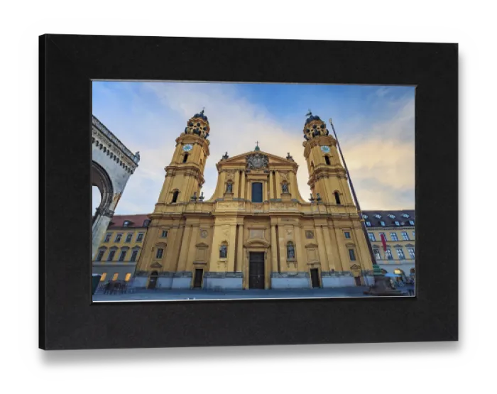 Gerahmter Druck : Theatinerkirche, München, Deutschland Gerahmter Druck : Theatinerkirche, München, Deutschland