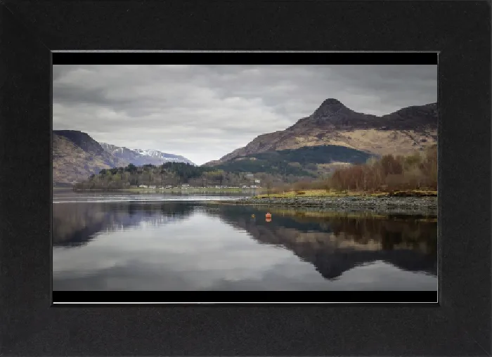 Gerahmter Druck : Loch leven, Glencoe, Schottland UK Gerahmter Druck : Loch leven, Glencoe, Schottland UK