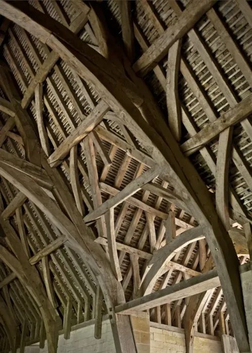 Gerahmter Druck : Bradford Tithe Barn DP 139972 Gerahmter Druck : Bradford Tithe Barn DP 139972