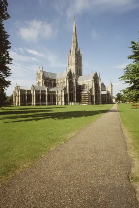 Gerahmter Druck : Salisbury Dom