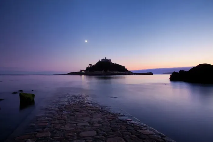 Gerahmter Druck : St Michael's Mount, Kornwall N10 0023