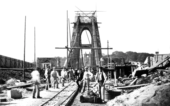 Gerahmter Druck : Kliffen Brücke der Klaren Wasserfälle 89 / 39,74 Gerahmter Druck : Kliffen Brücke der Klaren Wasserfälle 89 / 39,74