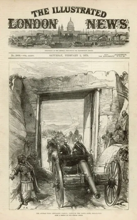 Gerahmter Druck : 1879 / afghanischer Krieg Gerahmter Druck : 1879 / afghanischer Krieg