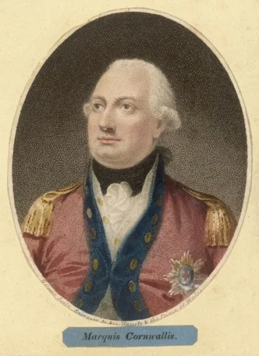 Gerahmter Druck : Erster Herzog von Cornwallis Gerahmter Druck : Erster Herzog von Cornwallis