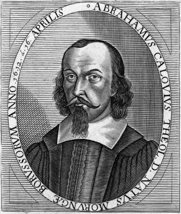 Gerahmter Druck : Abraham Calov Gerahmter Druck : Abraham Calov