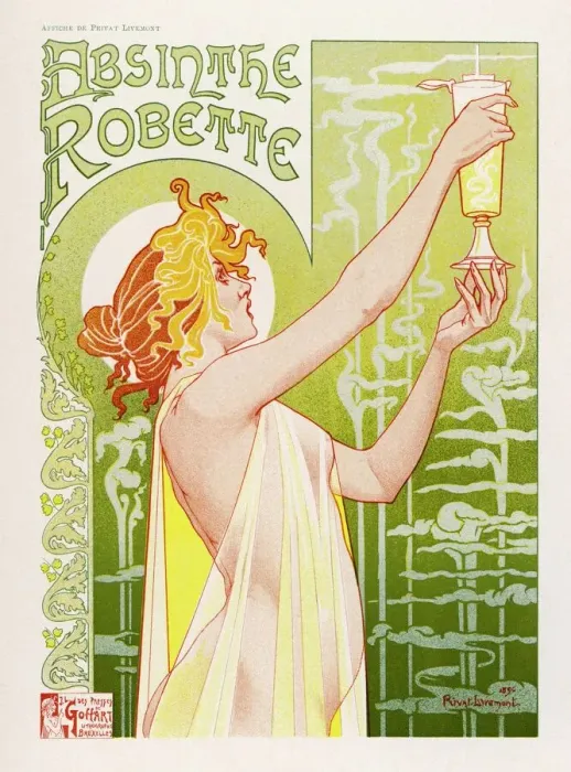 Gerahmter Druck : Absinth-Plakate Gerahmter Druck : Absinth-Plakate