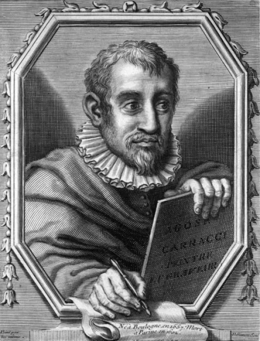 Gerahmter Druck : Agostino Carracci II Gerahmter Druck : Agostino Carracci II