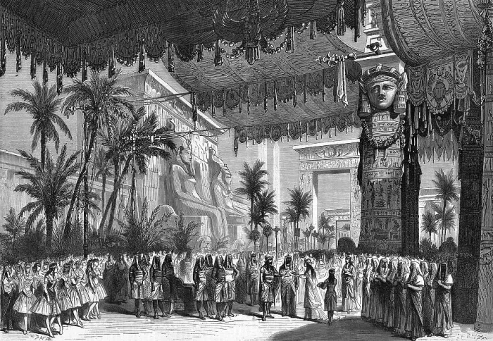 Gerahmter Druck : Aida von Verdi Gerahmter Druck : Aida von Verdi
