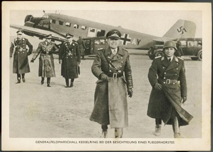 Gerahmter Druck : Albert Kesselring Gerahmter Druck : Albert Kesselring
