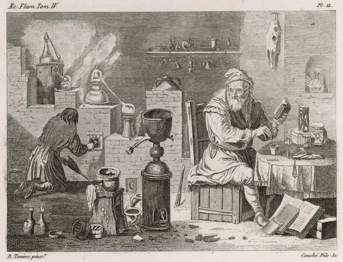 Gerahmter Druck : Chemikerlabormuseum Gerahmter Druck : Chemikerlabormuseum