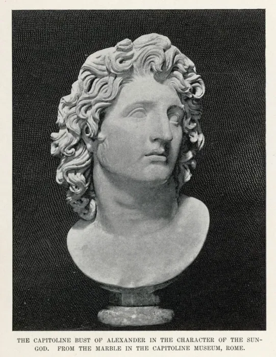 Gerahmter Druck : Alexander der Große Gerahmter Druck : Alexander der Große