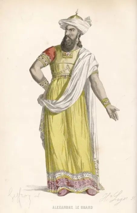 Gerahmter Druck : Alexander der Große
