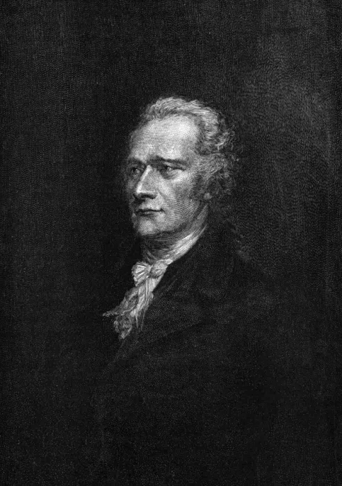 Gerahmter Druck : Alexander Hamilton (US) Gerahmter Druck : Alexander Hamilton (US)
