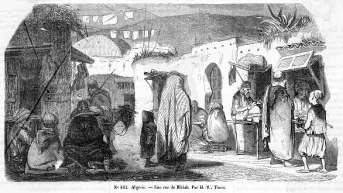 Gerahmter Druck : Algerien Blida Gerahmter Druck : Algerien Blida