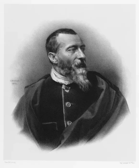 Gerahmter Druck : Alphonse Karr Gerahmter Druck : Alphonse Karr
