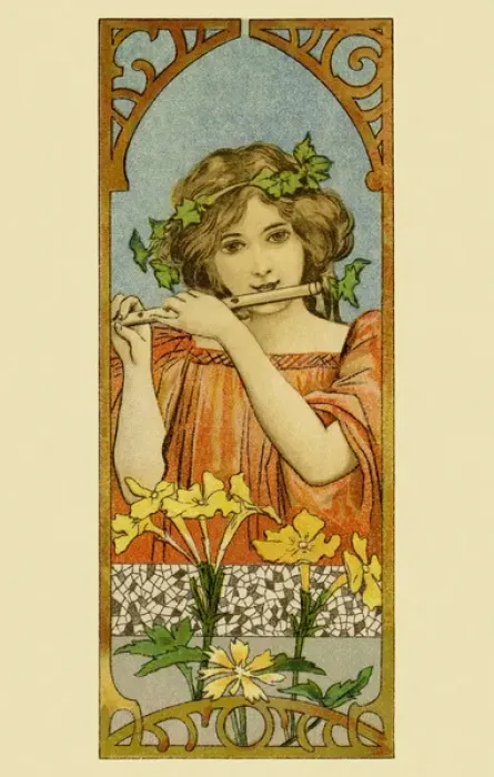 Gerahmter Druck : Alphonse Mucha Gerahmter Druck : Alphonse Mucha
