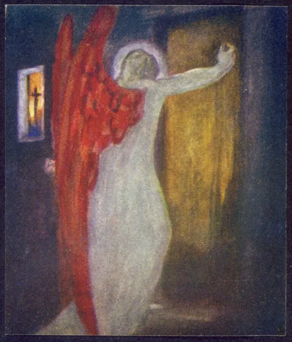 Gerahmter Druck : Traum von Gerontius Gerahmter Druck : Traum von Gerontius