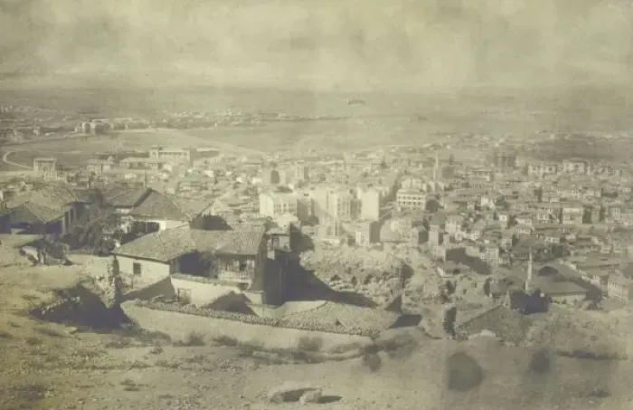 Gerahmter Druck : Ankara, Türkei - Panoramablick