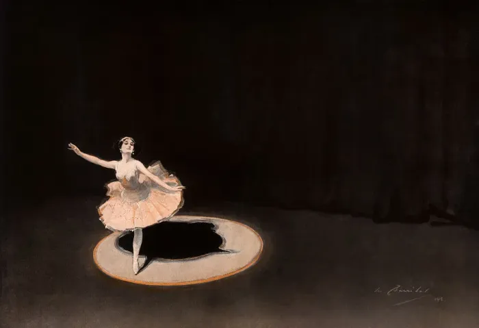 Gerahmter Druck : Anna Pavlova : Eine Eindruckskraft Gerahmter Druck : Anna Pavlova : Eine Eindruckskraft