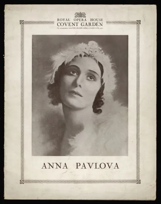 Gerahmter Druck : Anna Pavlova / Programm Gerahmter Druck : Anna Pavlova / Programm
