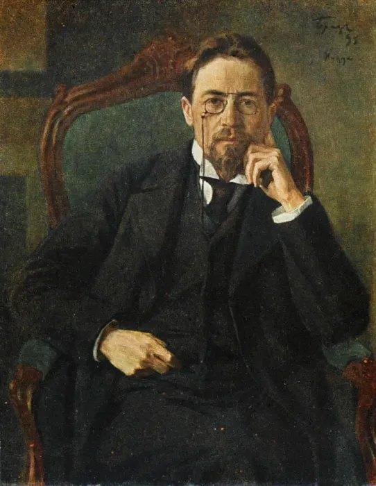 Gerahmter Druck : Anton Tschechow Gerahmter Druck : Anton Tschechow