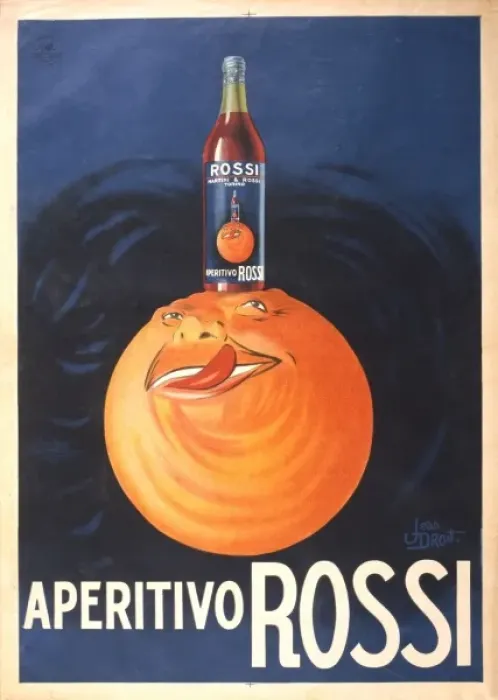 Gerahmter Druck : Aperitivo Rossi Gerahmter Druck : Aperitivo Rossi