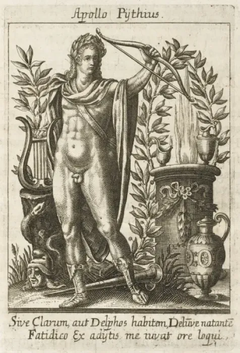 Gerahmter Druck : Apollos von Delphi Gerahmter Druck : Apollos von Delphi